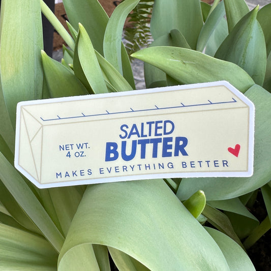 Salted Butter Sticker