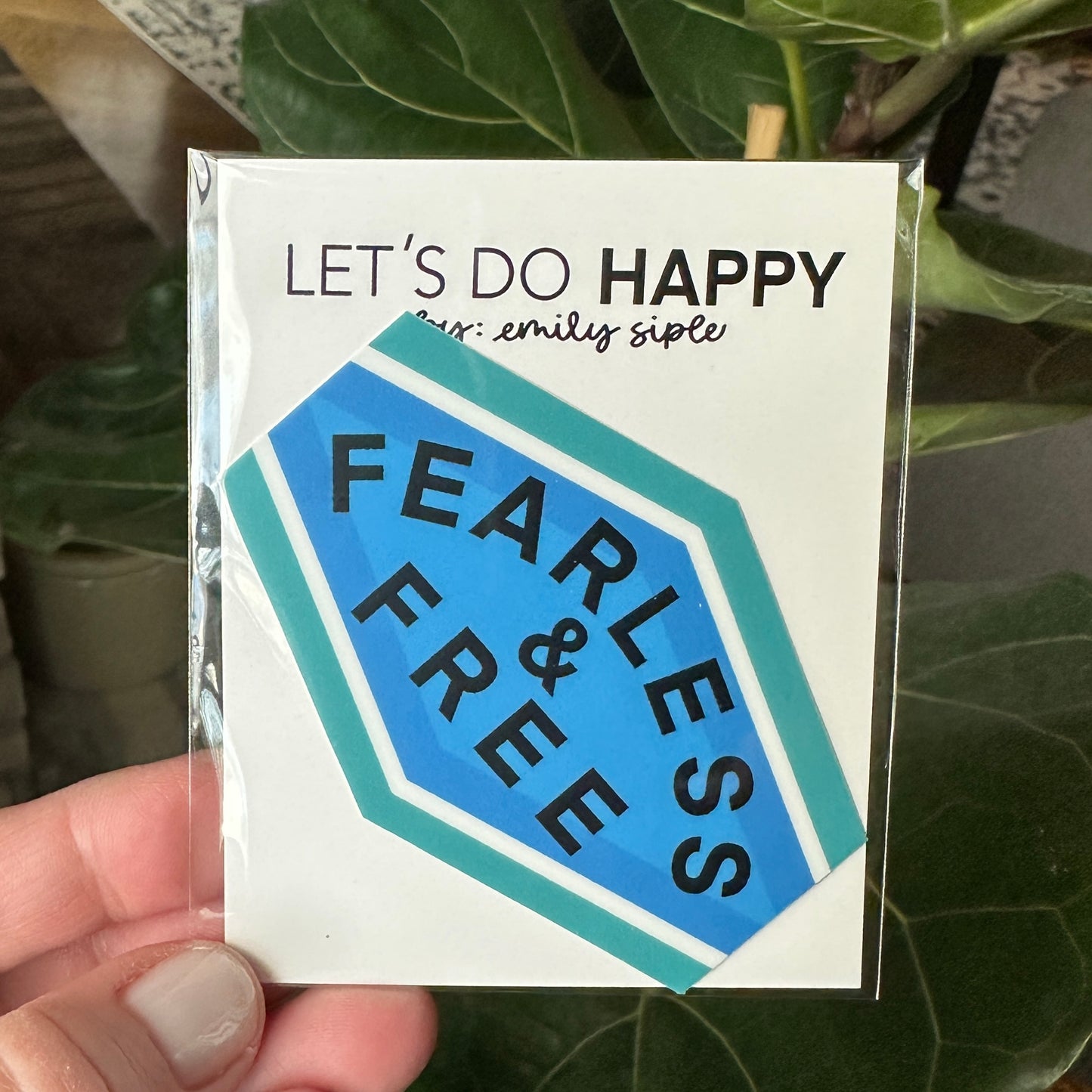Fearless & Free Sticker