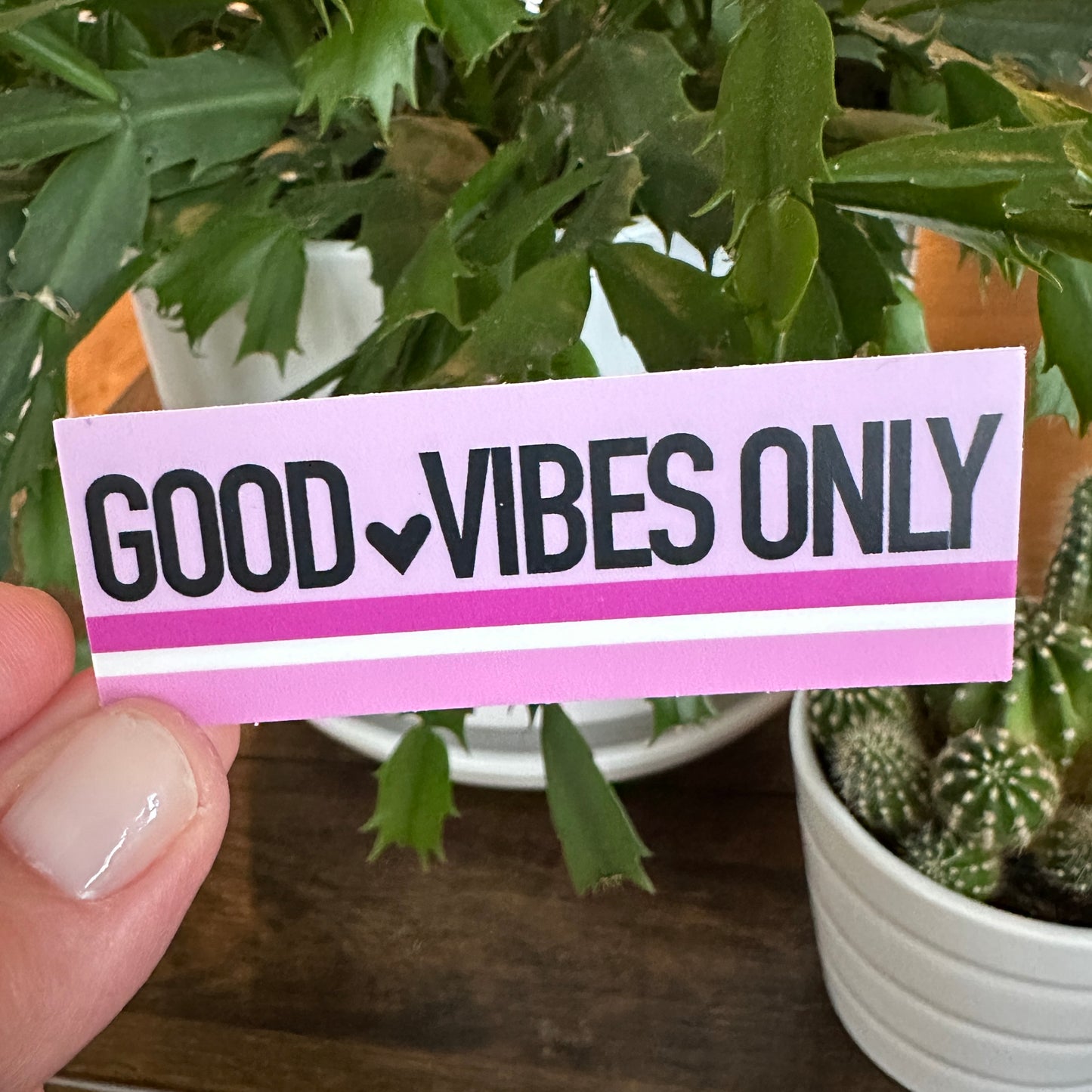 Good Vibes Only Sticker