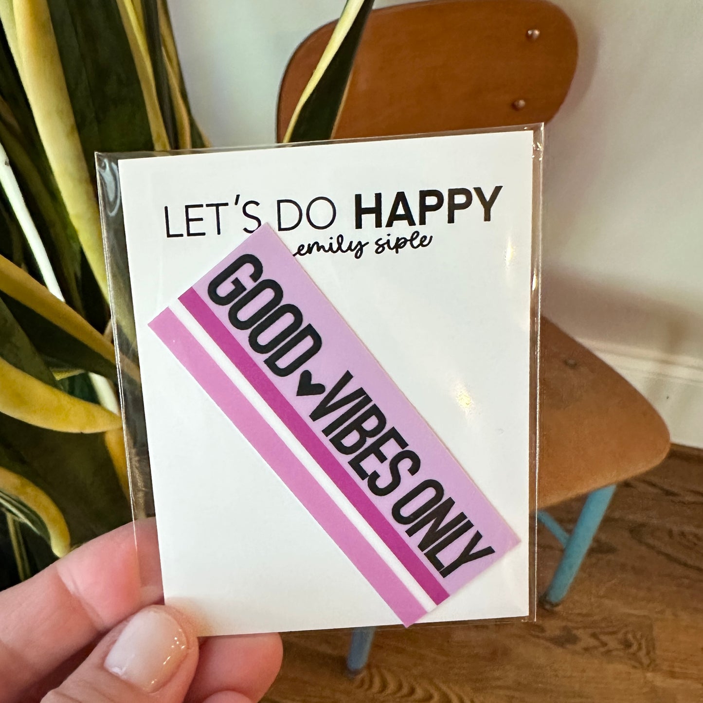 Good Vibes Only Sticker