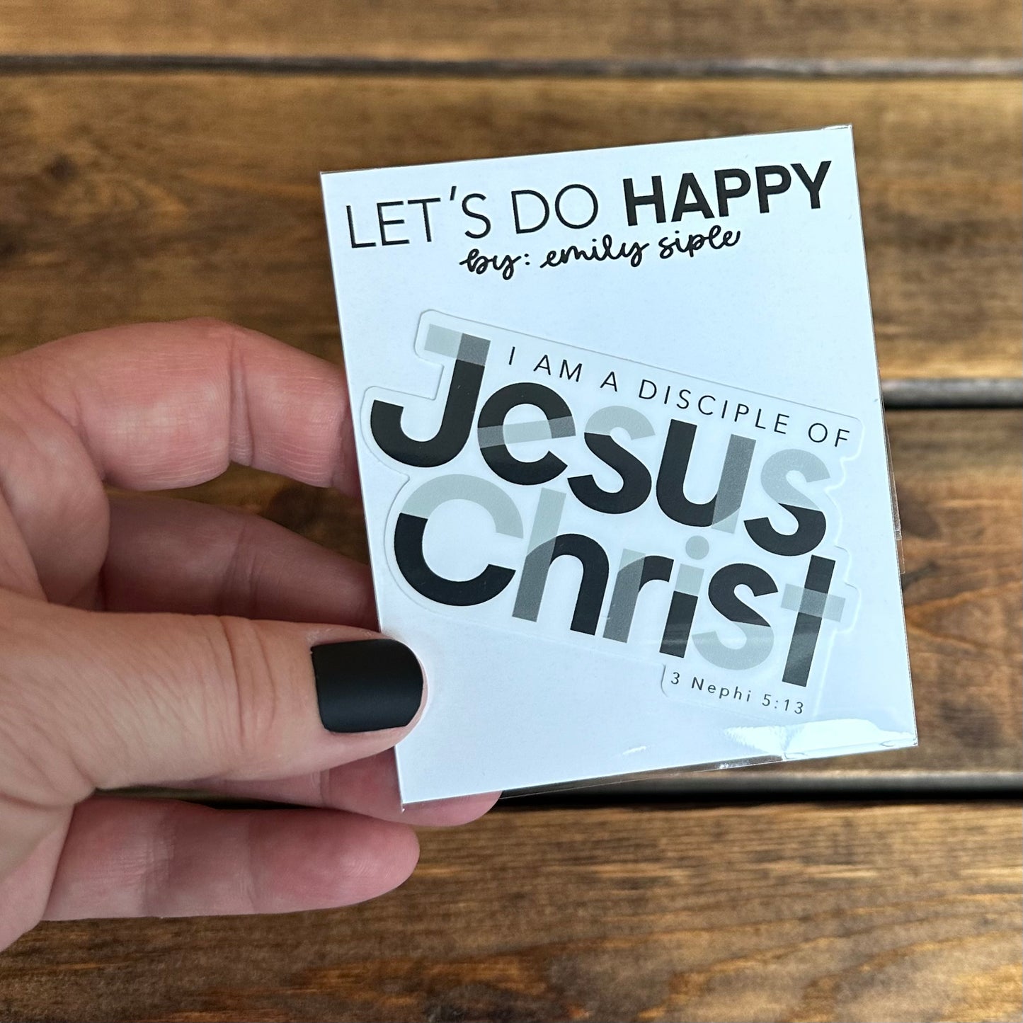 I Am a Disciple of Jesus Christ - 2024 Youth Theme Sticker