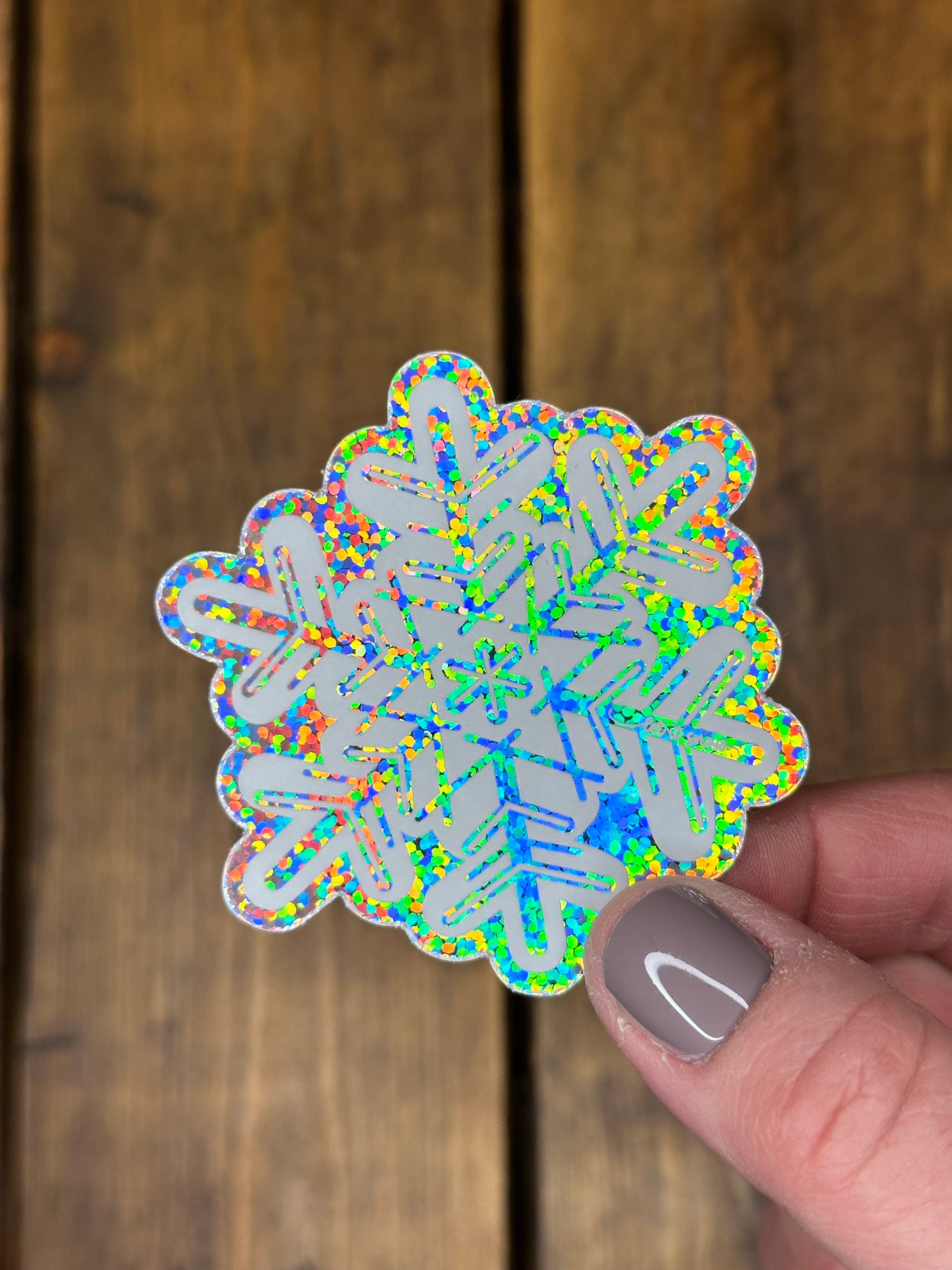 Snowflake Sticker