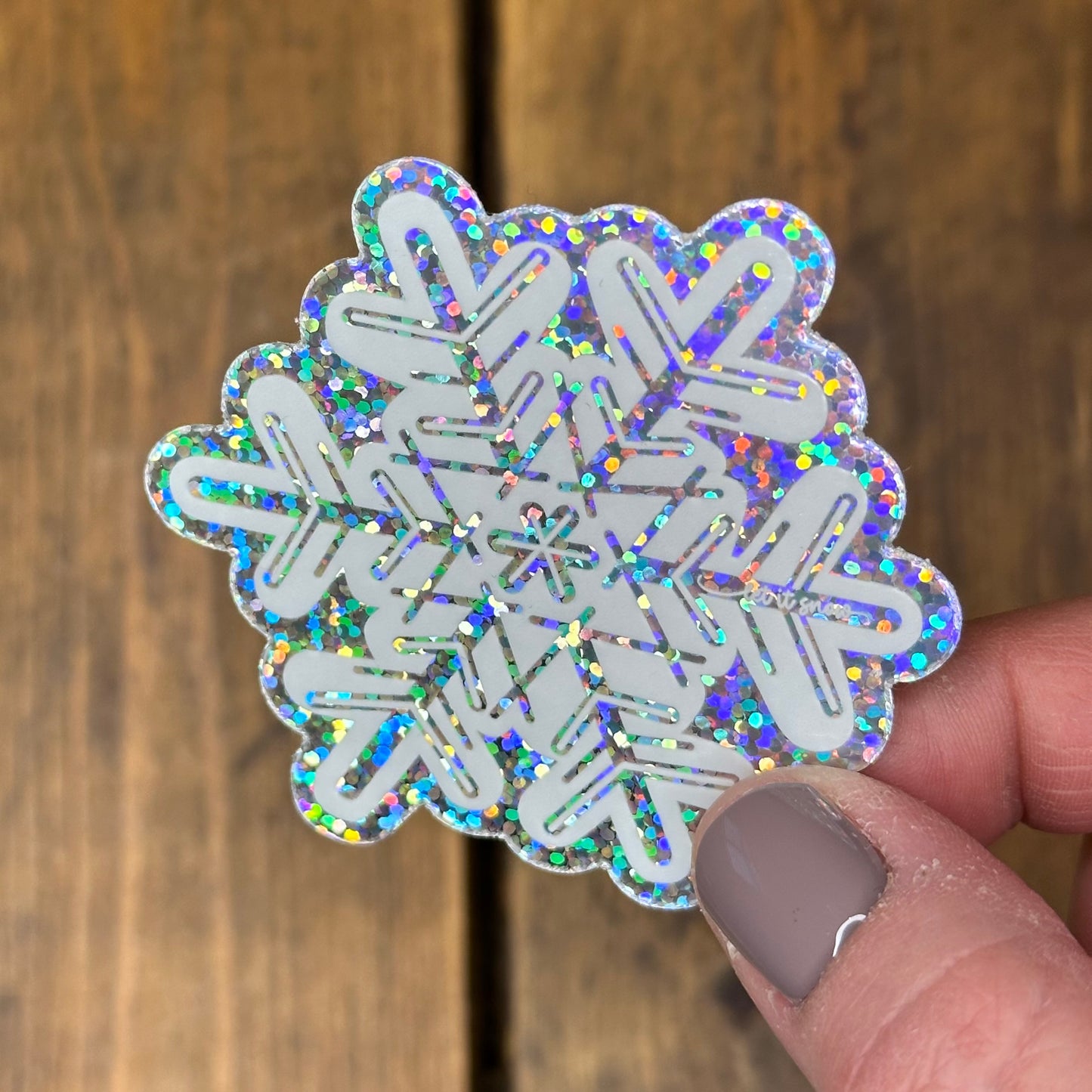 Snowflake Sticker