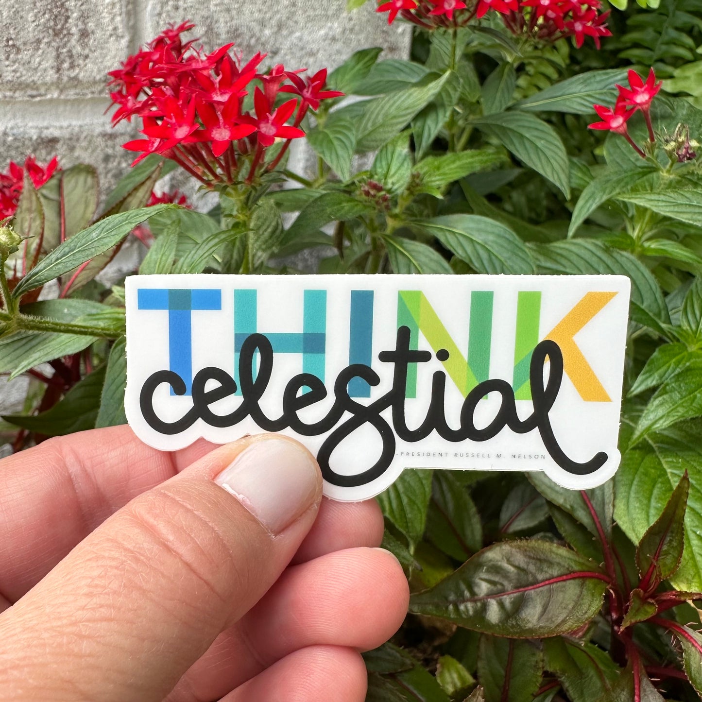 Think Celestial Sticker