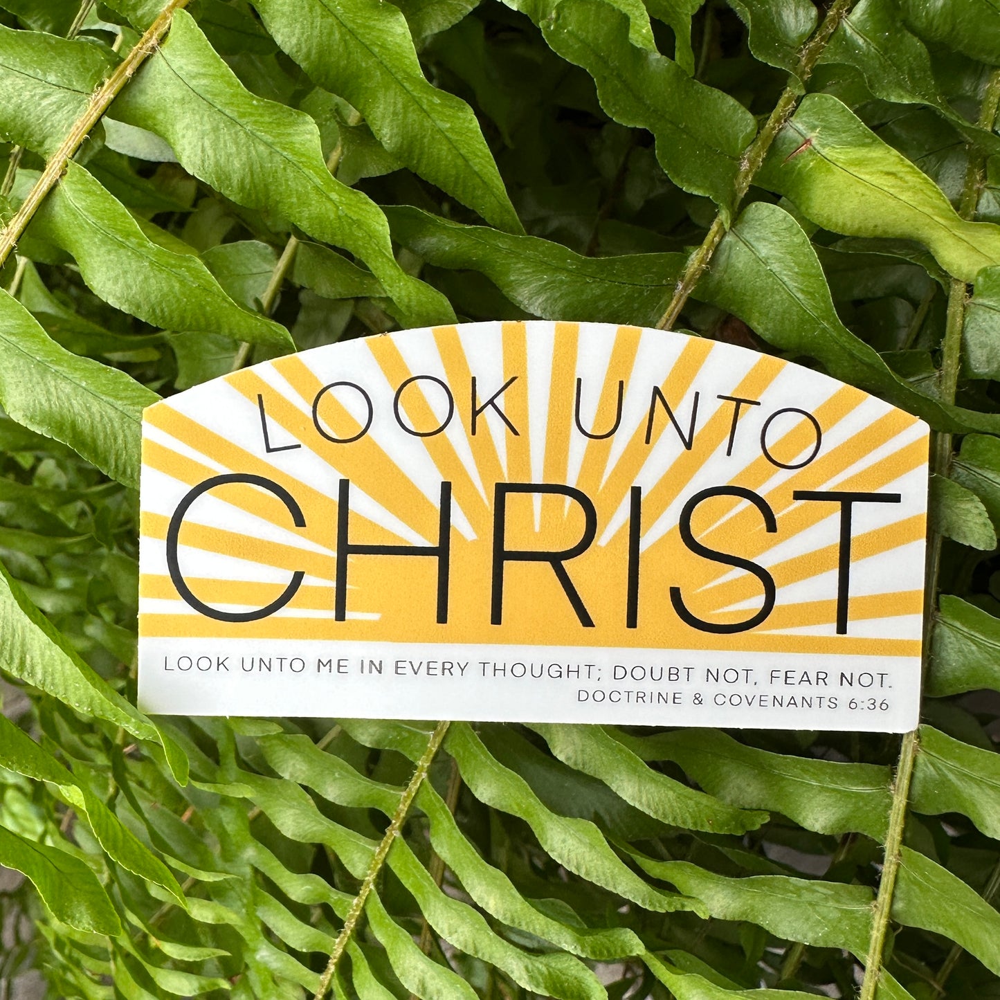 Look Unto Christ - 2025 Youth Theme Sticker