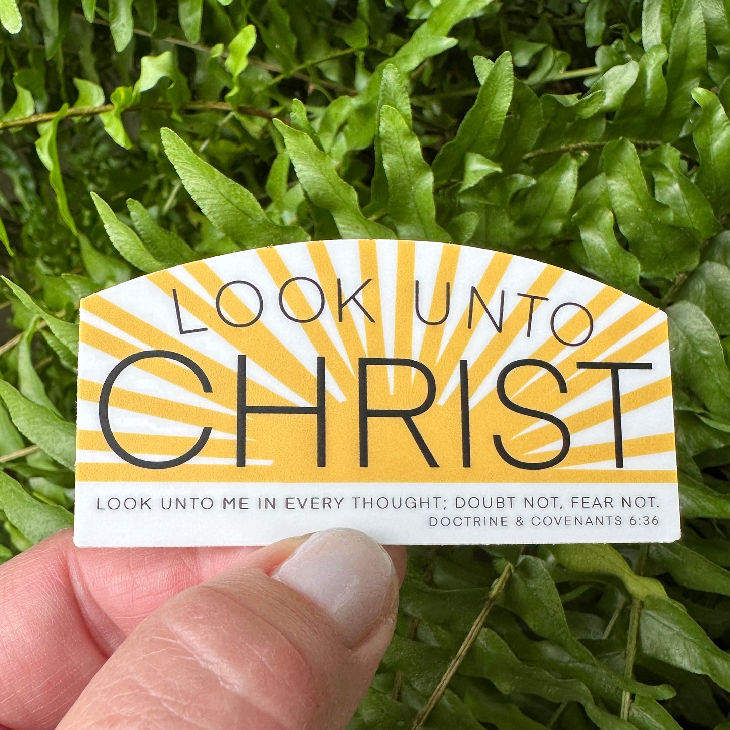 Look Unto Christ - 2025 Youth Theme Sticker